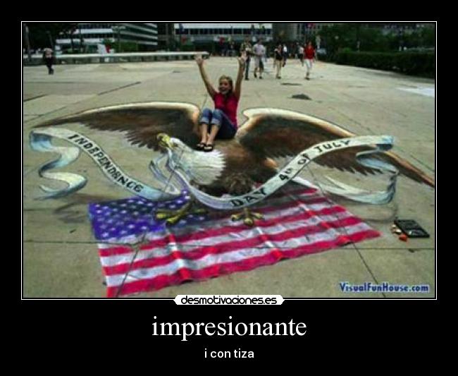 impresionante - i con tiza