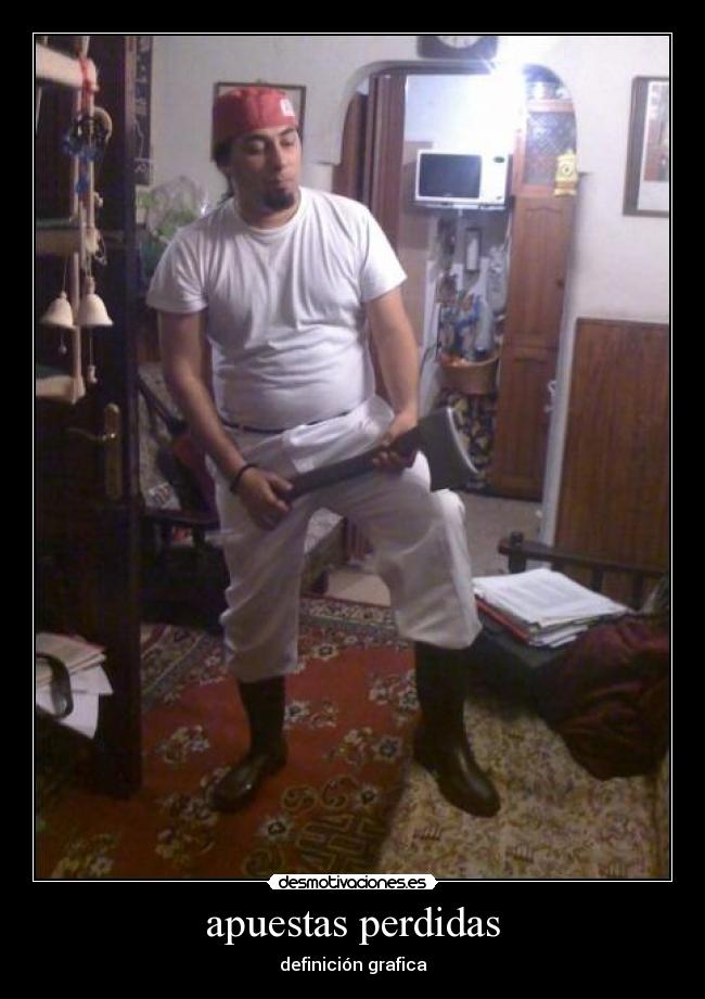 apuestas perdidas - definición grafica