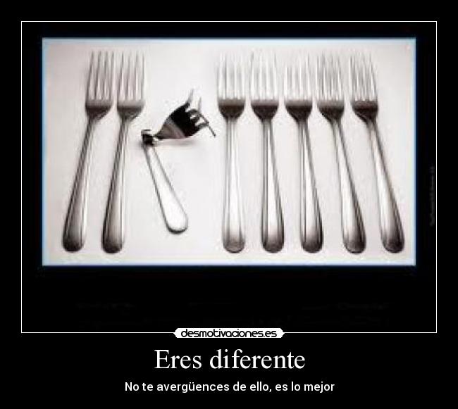 Eres diferente - 