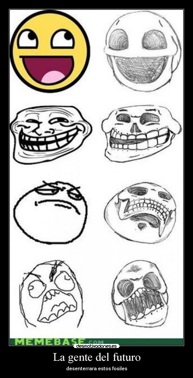 La gente del futuro - desenterrara estos fosiles