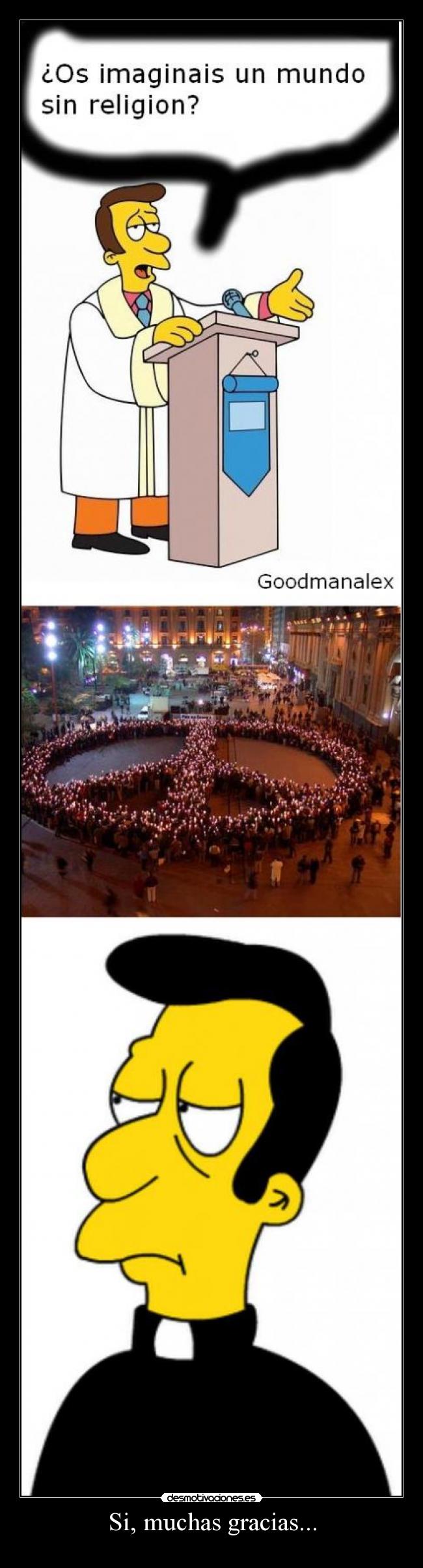 Si, muchas gracias... - 