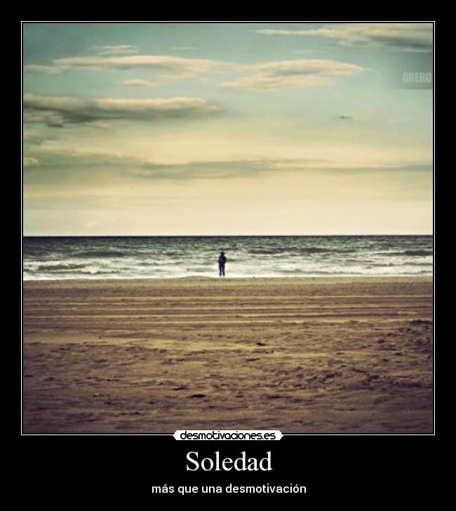carteles soledad desmotivaciones