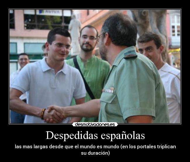 Despedidas españolas -