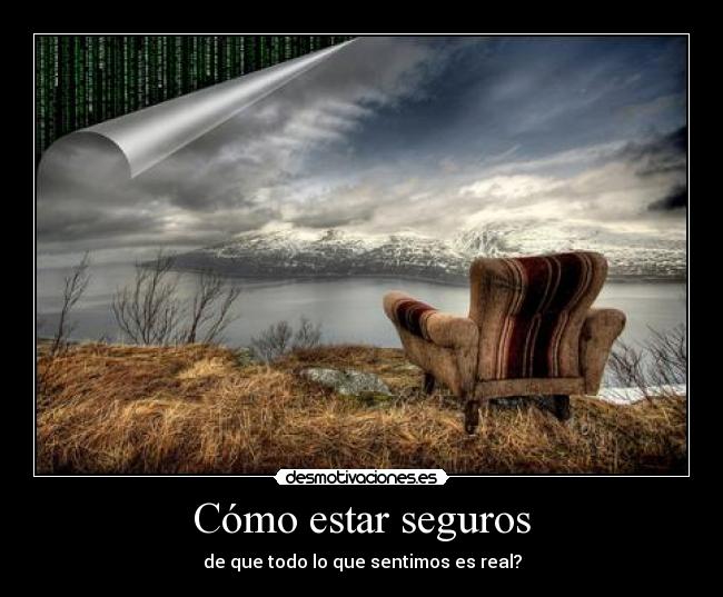 Cómo estar seguros -