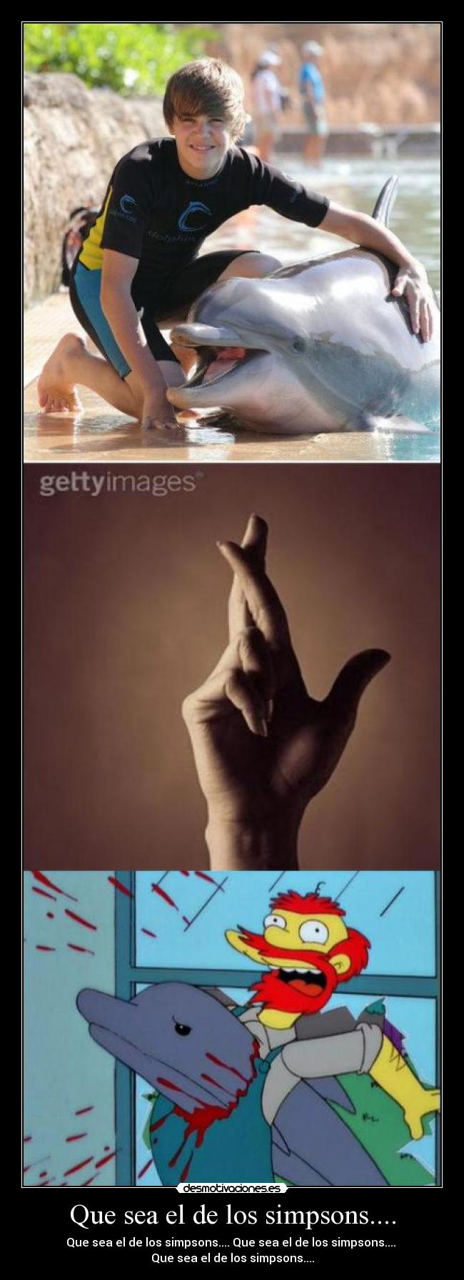 Que sea el de los simpsons.... -