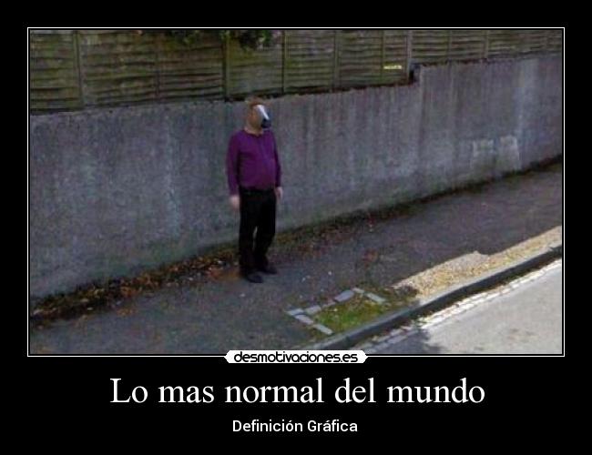 Lo mas normal del mundo -