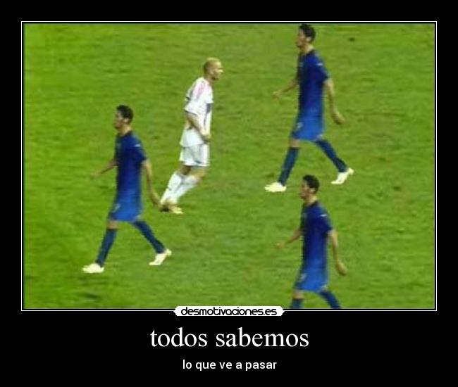 todos sabemos - lo que ve a pasar