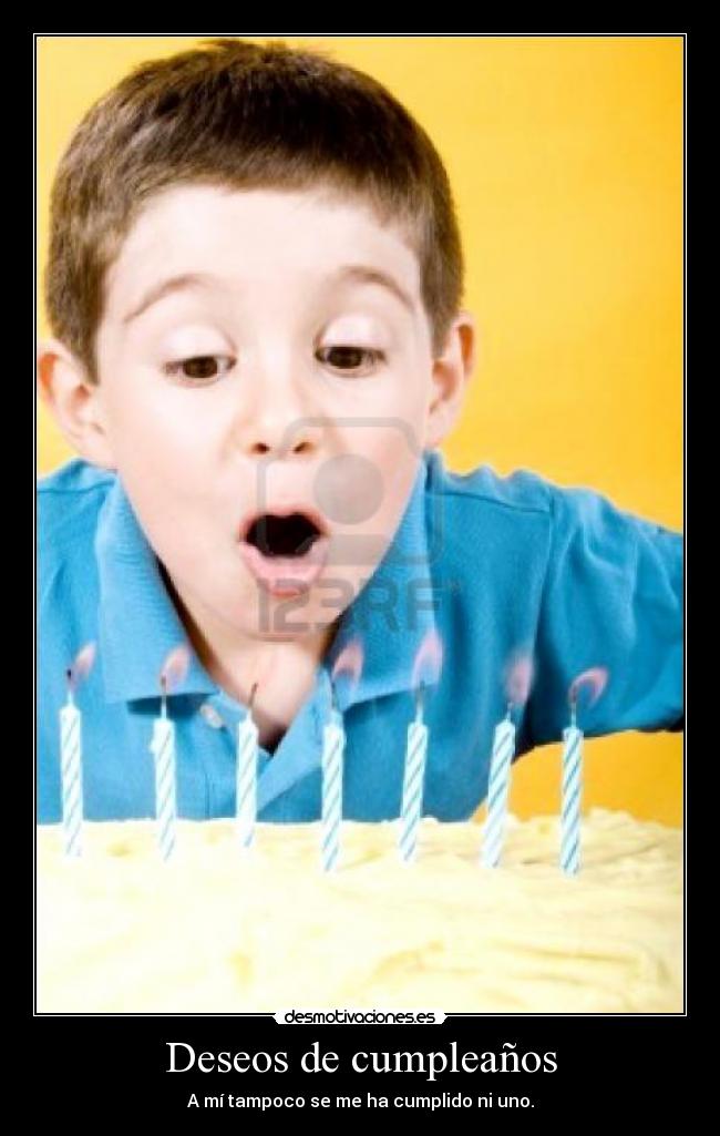 Deseos de cumpleaños -