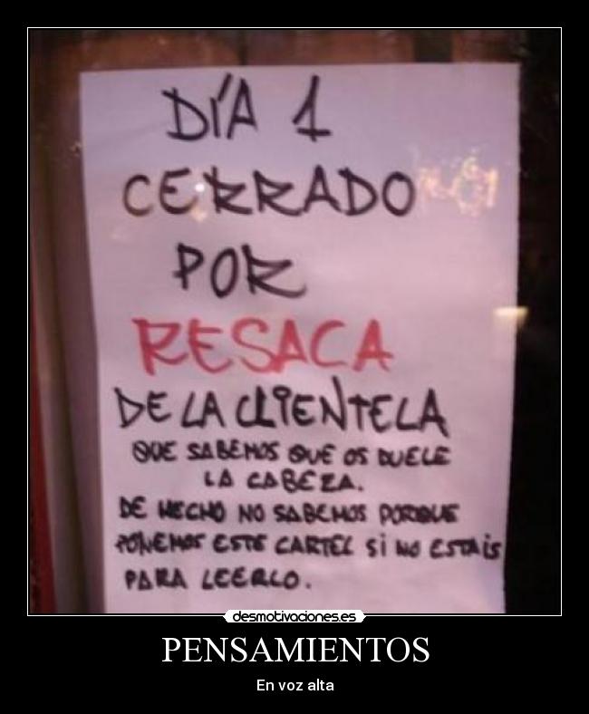 carteles pensamientos pensamientos desmotivaciones