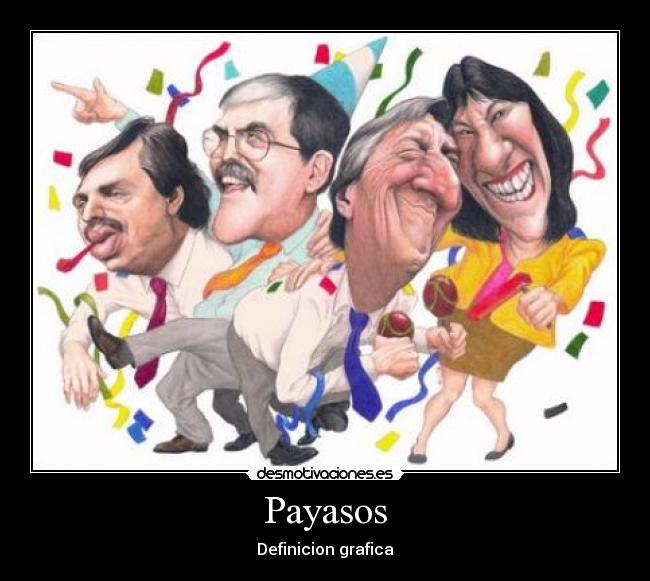 Payasos - Definicion grafica