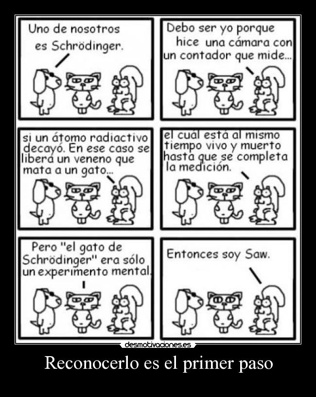 Reconocerlo es el primer paso -