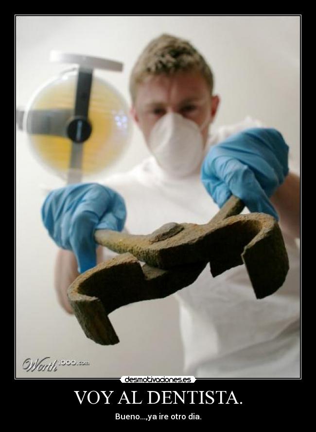 VOY AL DENTISTA. - 