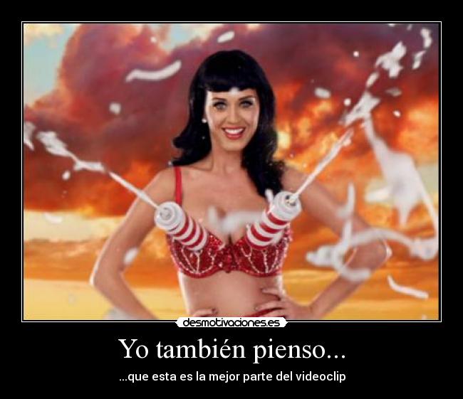 carteles katy perry california gurls desmotivaciones