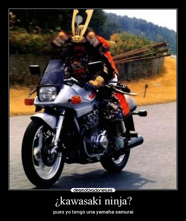 ¿kawasaki ninja? -