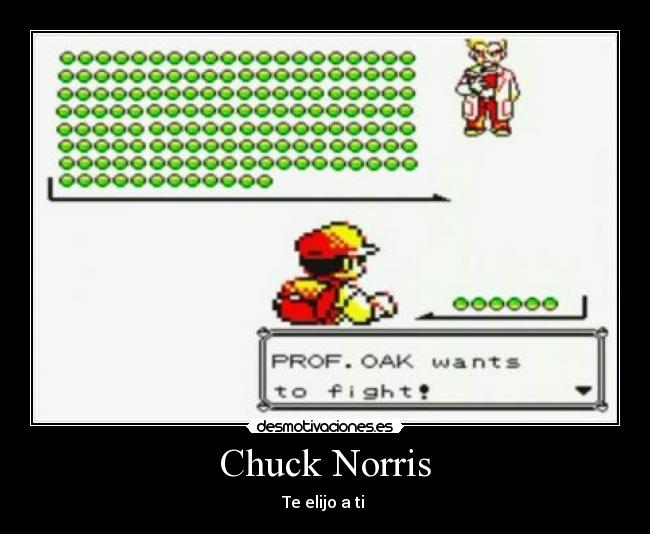 Chuck Norris - Te elijo a ti