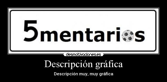 Descripción gráfica -