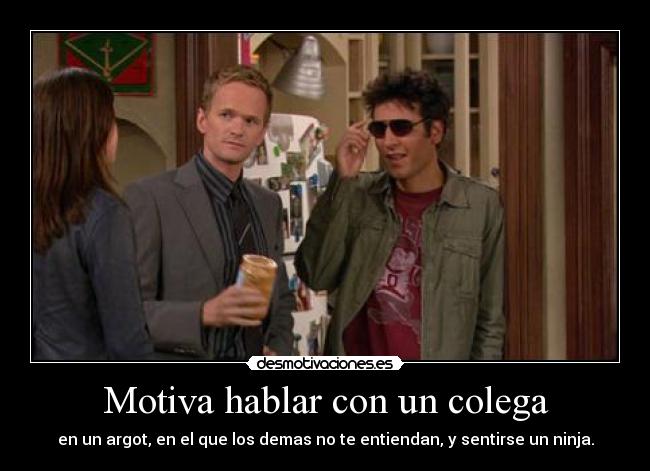 Motiva hablar con un colega - 