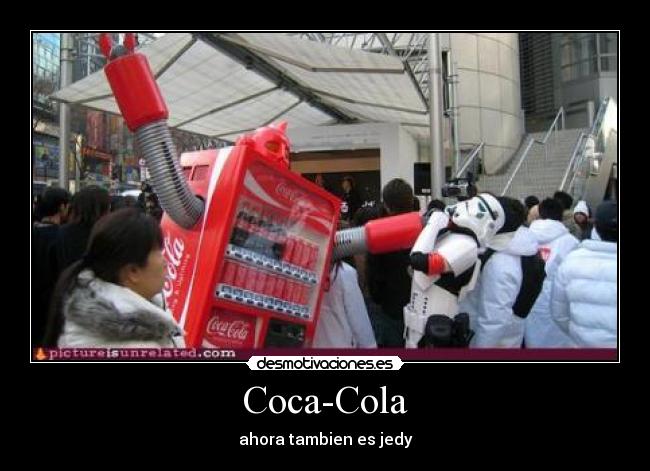 Coca-Cola - ahora tambien es jedy