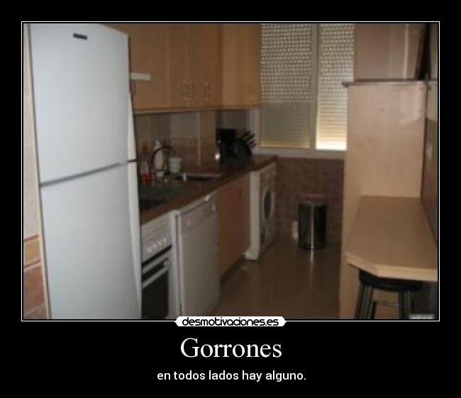 carteles gorron casa desmotivaciones