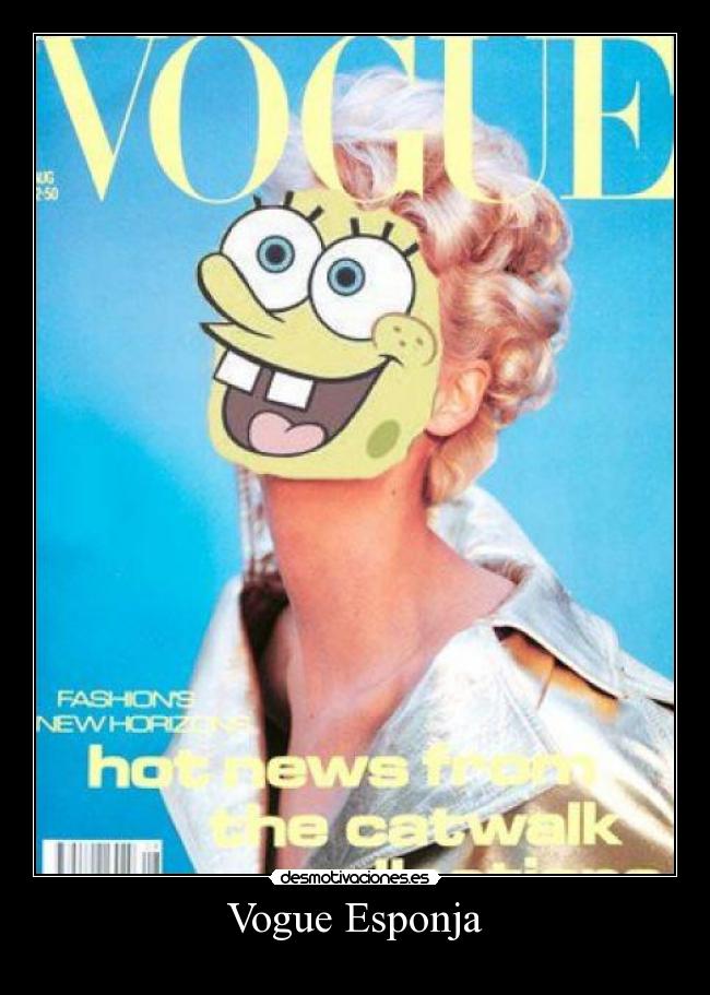Vogue Esponja -