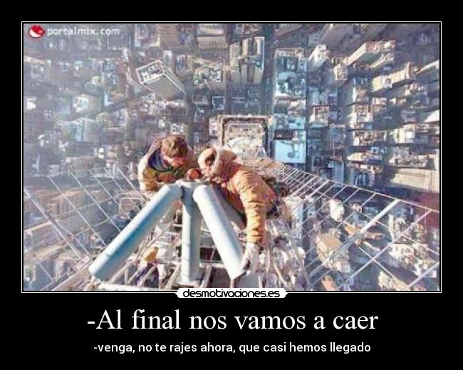 carteles caida desmotivaciones