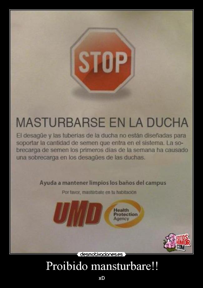 Proibido mansturbare!! -