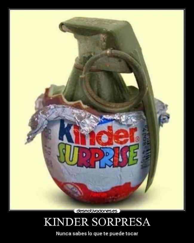 KINDER SORPRESA - 