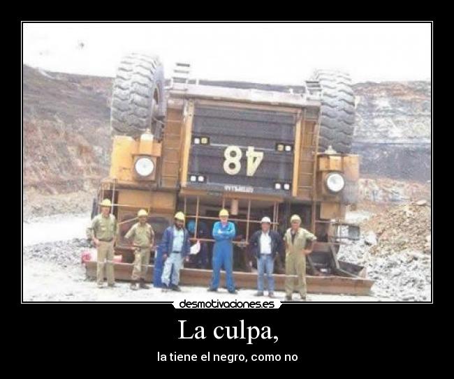 La culpa, -