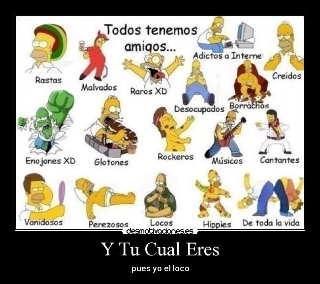 Y Tu Cual Eres -