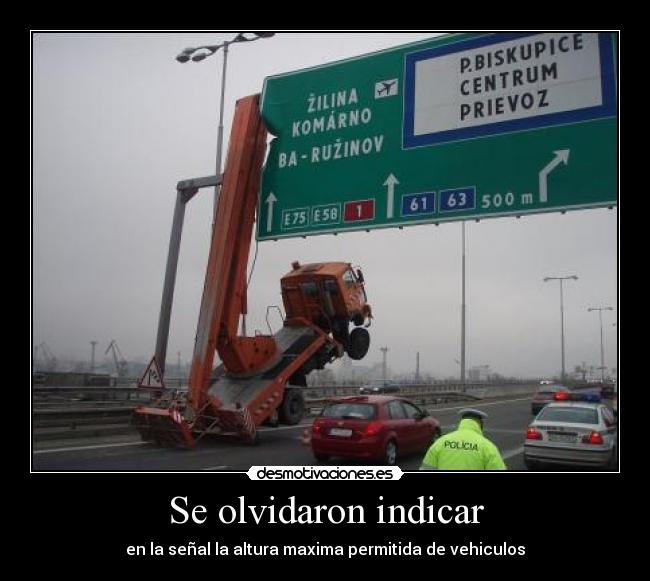 Se olvidaron indicar - 