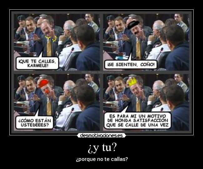 ¿y tu? -