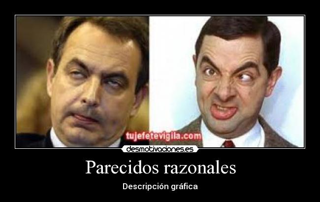 Parecidos razonales - Descripción gráfica