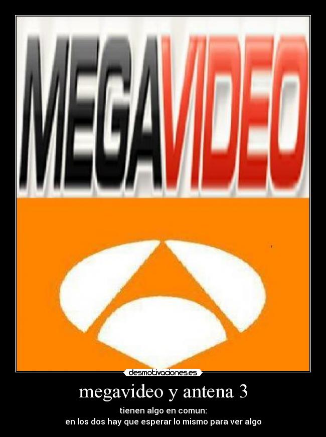 megavideo y antena 3 -