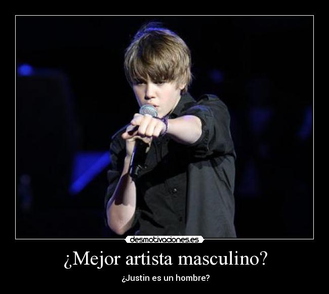 ¿Mejor artista masculino? - 