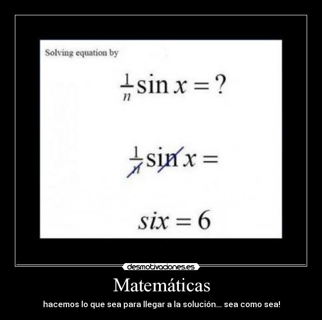 Matemáticas -