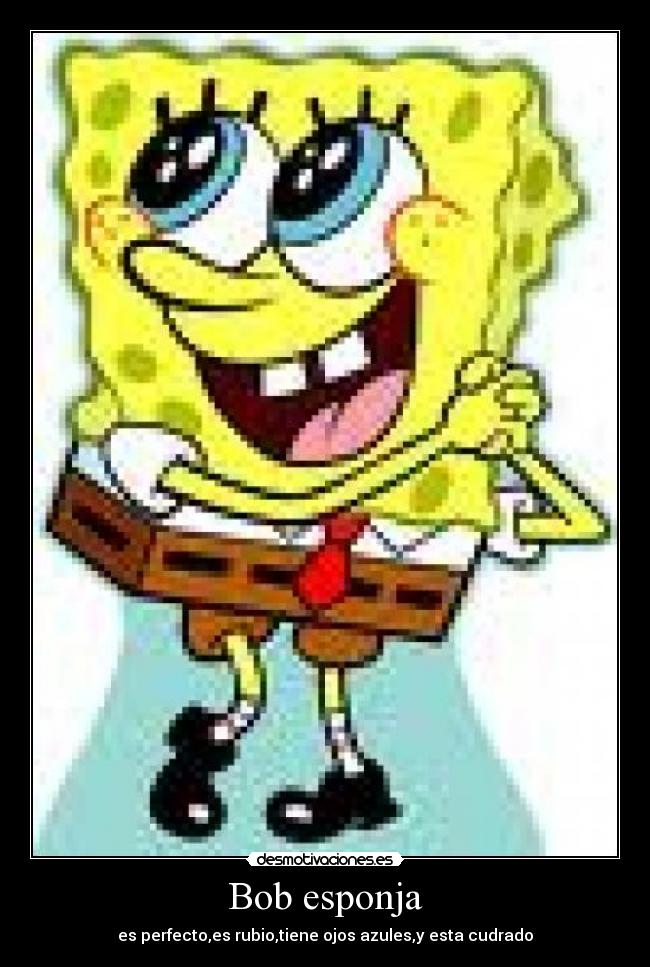 Bob esponja -