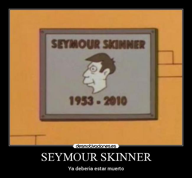 SEYMOUR SKINNER - 