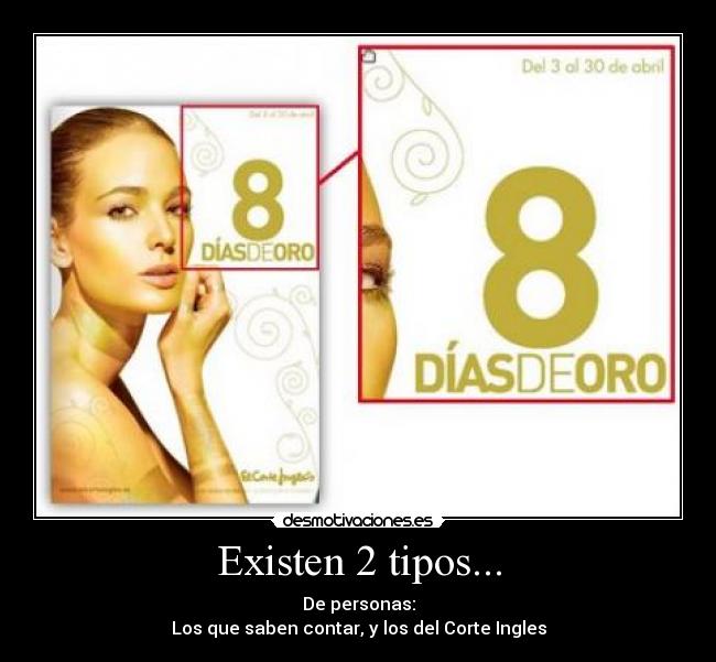 carteles dias oro corte ingles traski desmotivaciones