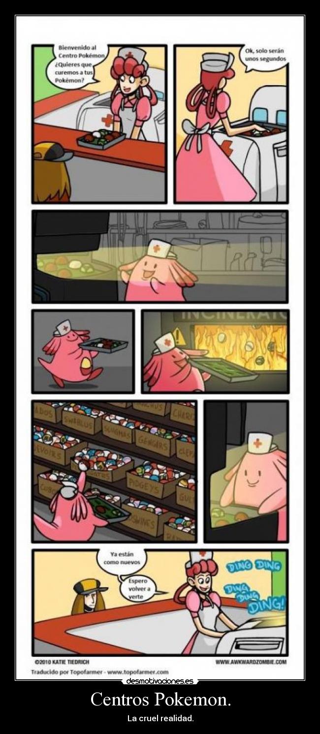 Centros Pokemon. -