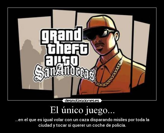 carteles raro gta san adreas grand thef auto desmotivaciones
