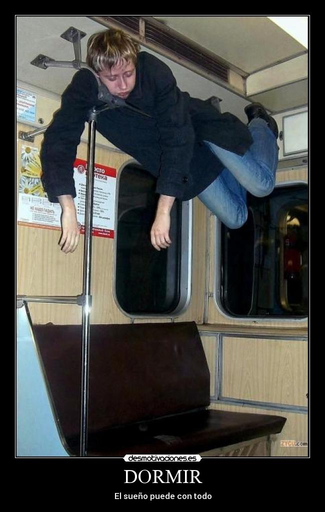 DORMIR - El sueño puede con todo
