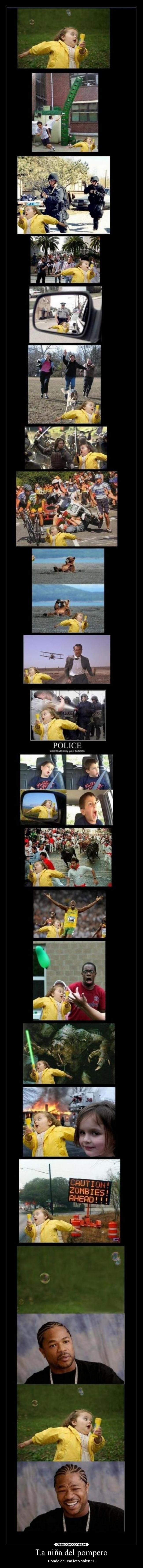 La niña del pompero - Donde de una foto salen 20