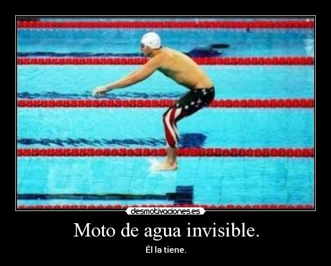 carteles moto agua invisible locura desmotivaciones