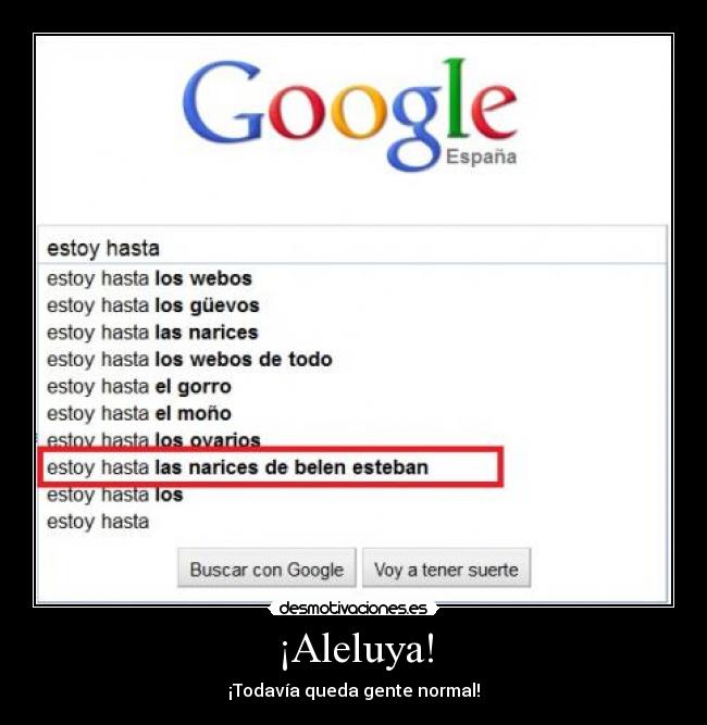 carteles aleluya belen esteban desmotivaciones