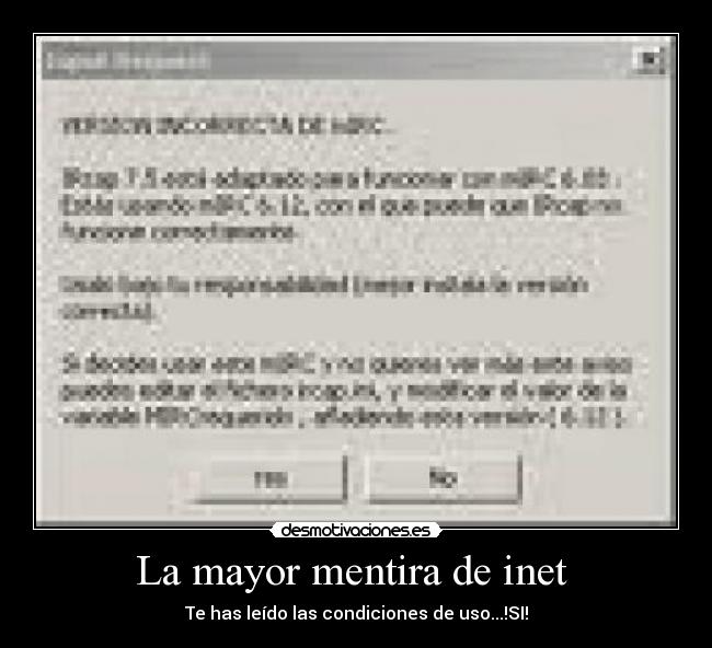 carteles mentira internet desmotivaciones