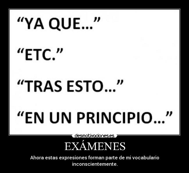 EXÁMENES -