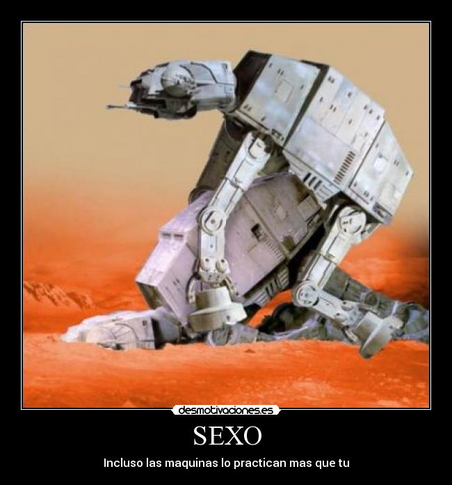 carteles sexo sexo star wars maquinas desmotivaciones