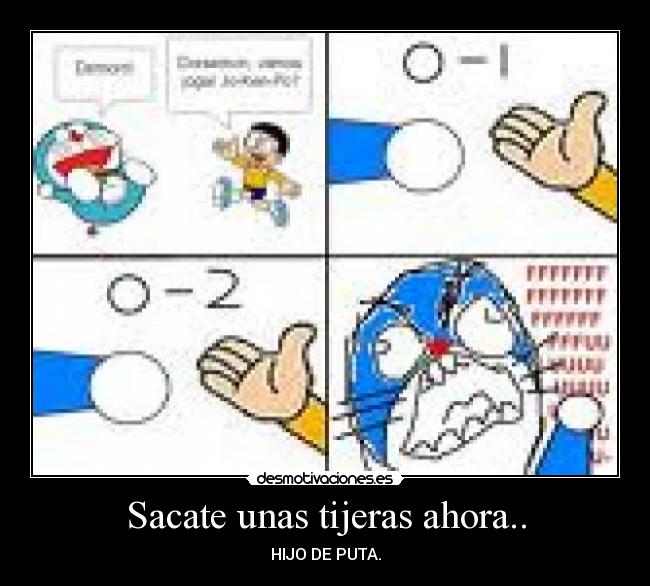 carteles doraemon desmotivaciones