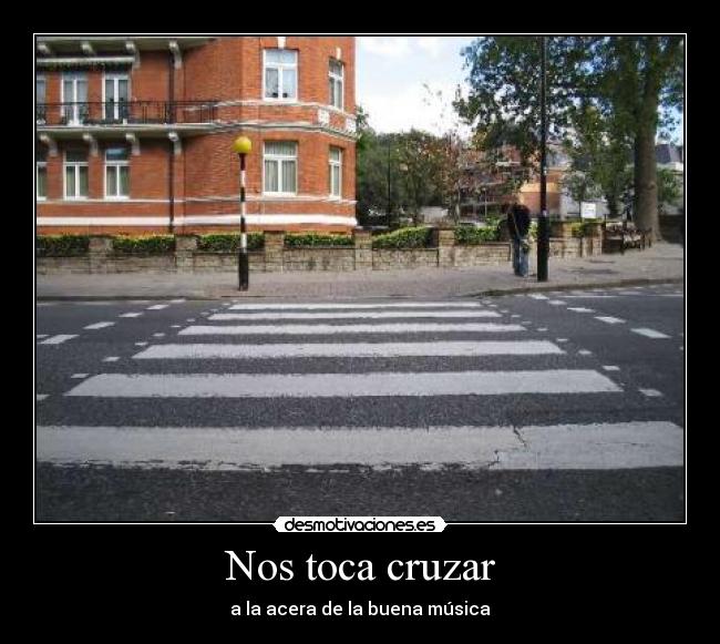 Nos toca cruzar -