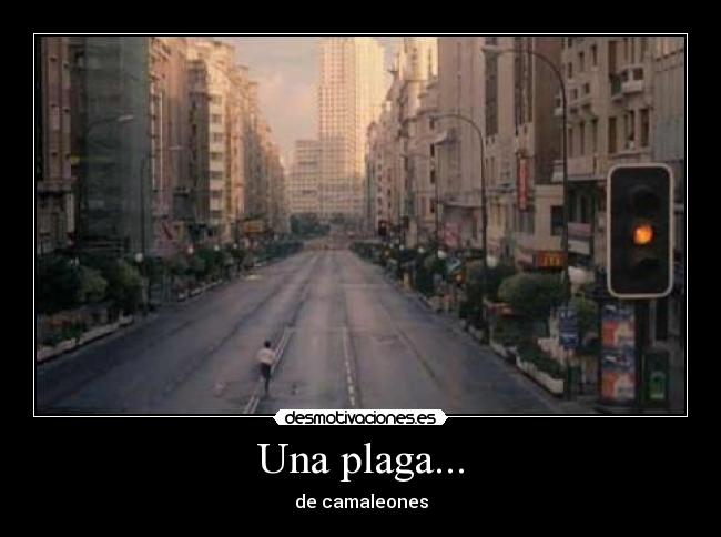 Una plaga... - de camaleones